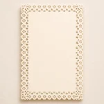 Saint Peter – Wooden Plaque with Printed Frame and Description