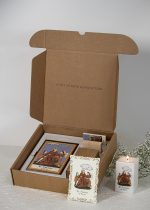 Saint Peter – Wooden Plaque with Printed Frame and Description - Image 3